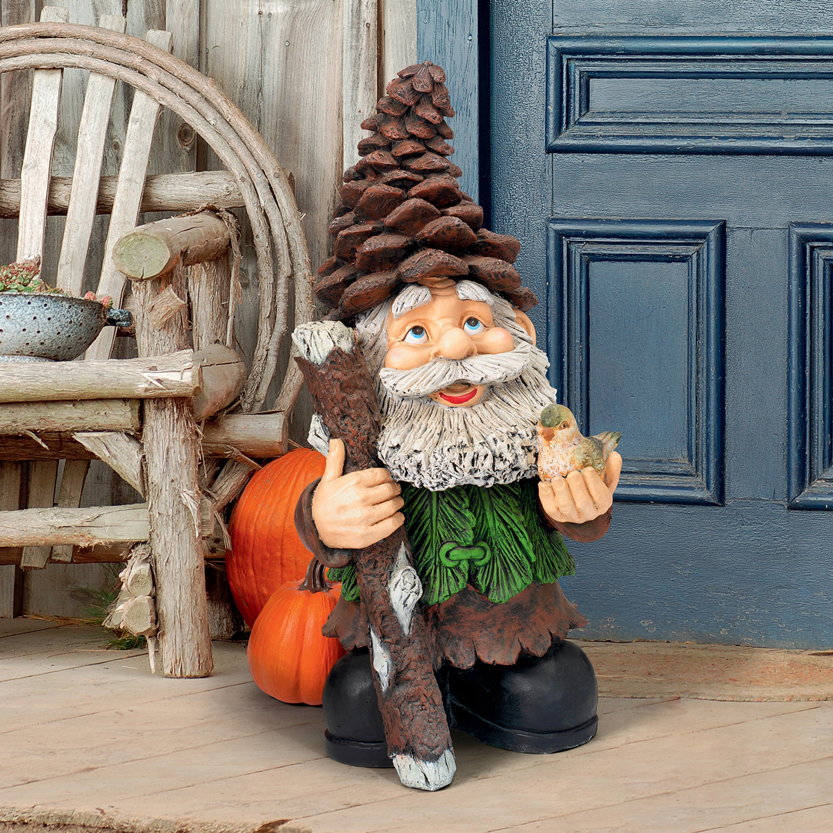 Image Thumbnail for Pinecone Percy Woodland Gnome Statue